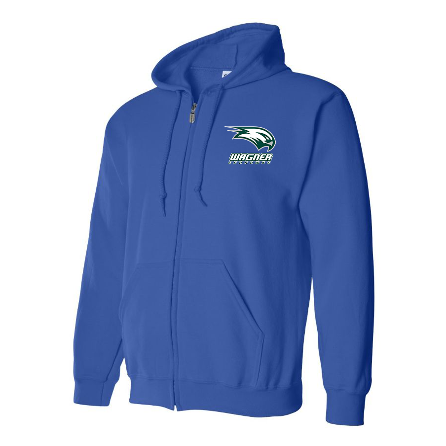 Men's Wagner Seahawks Full Zip Hoodie