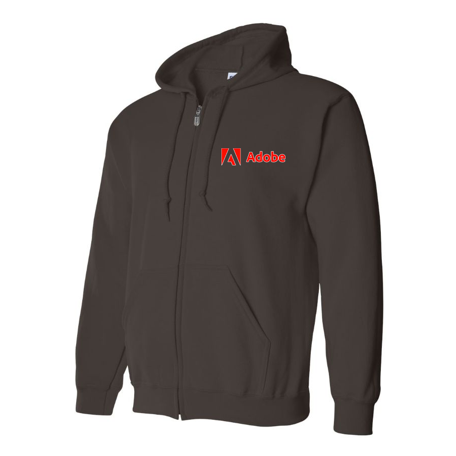 Men's Adobe Corporate Full Zip Hoodie