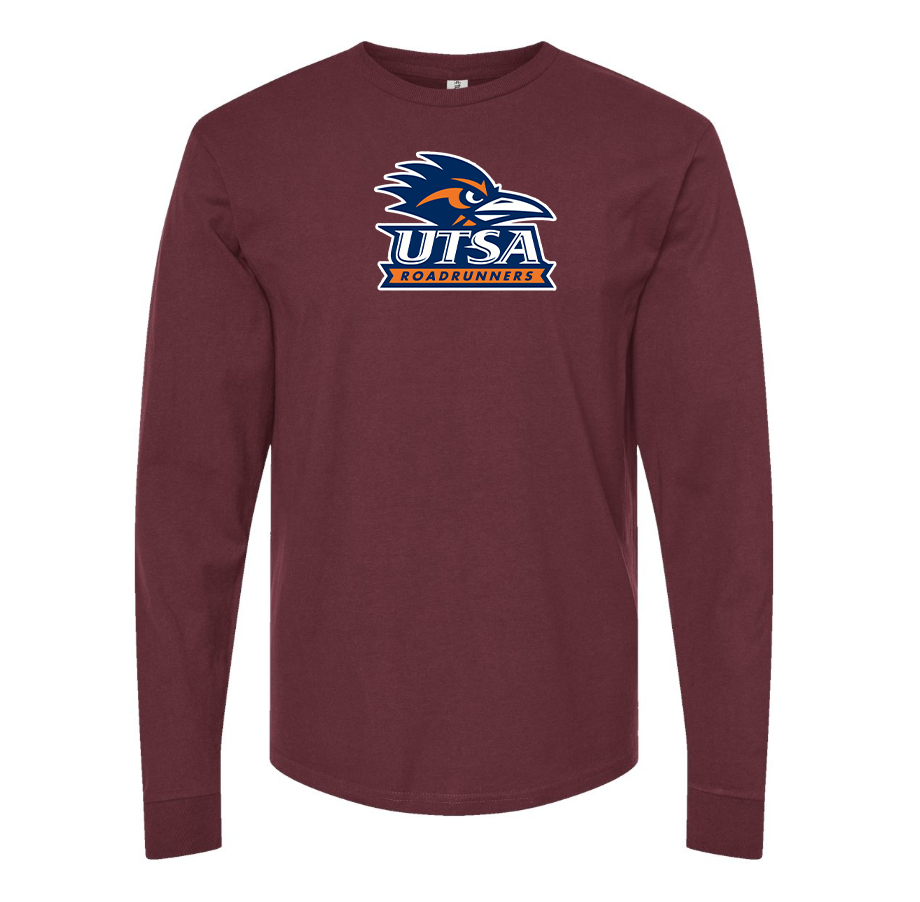 Men's Texas SA Roadrunners Cotton Long Sleeve T-Shirt