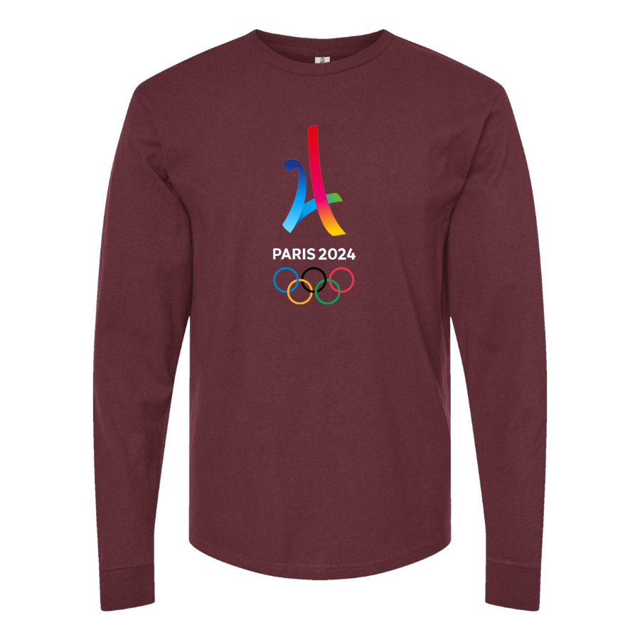 Men's Paris 2024 Olympics Long sleeves T-Shirt