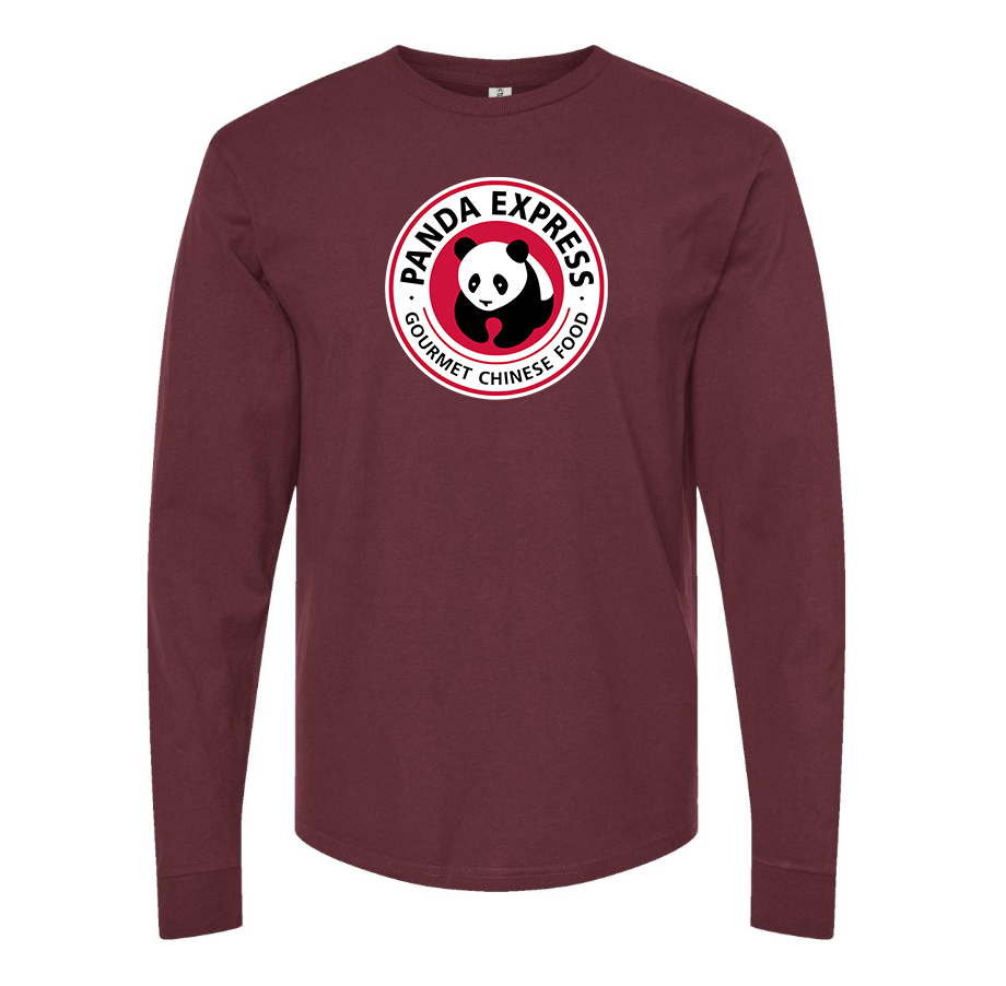 Men's Panda Express Cotton Long Sleeve T-Shirt