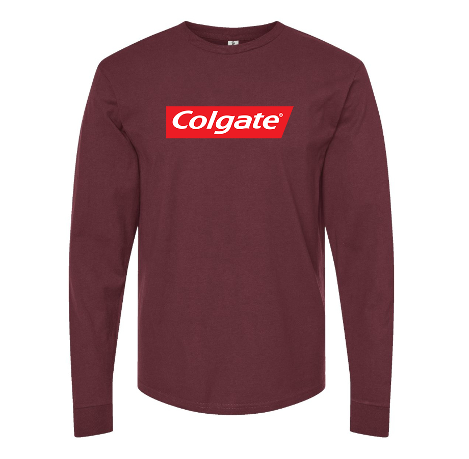 Men's Colgate Cotton Long Sleeve T-Shirt