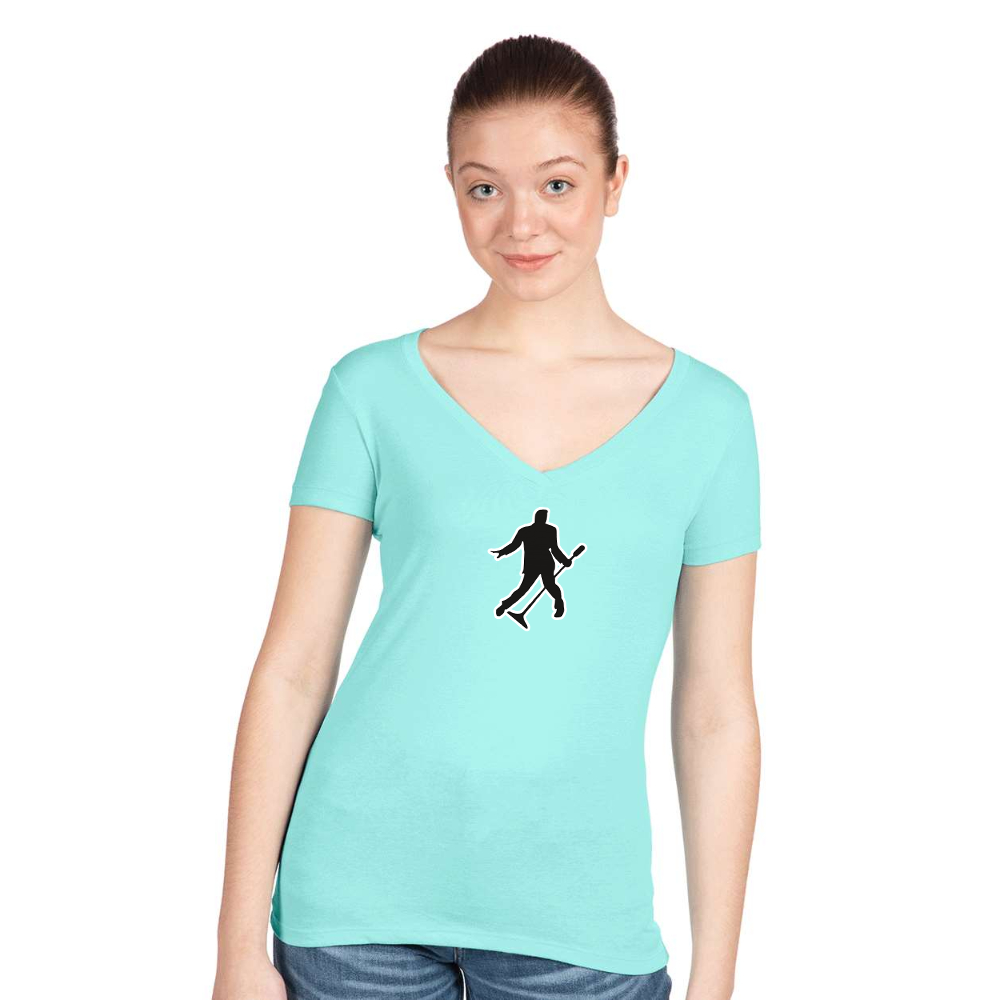 Women's  Elvis Presley Next Level Ideal V-Neck T-Shirt