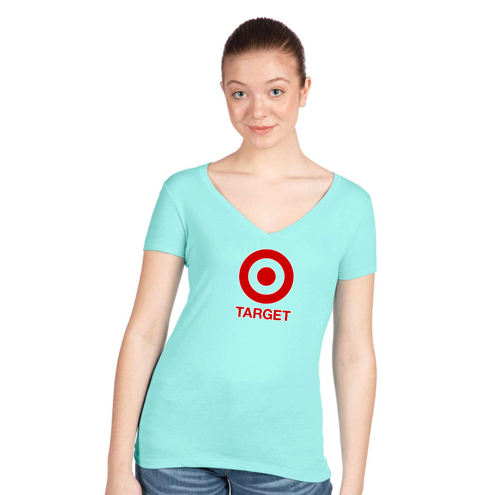 Women's Target Next Level Ideal V-Neck T-Shirt