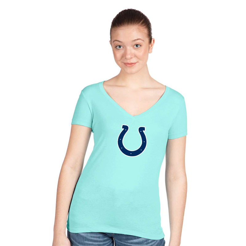 Women's  Indianapolis Colts Next Level Ideal V-Neck T-Shirt