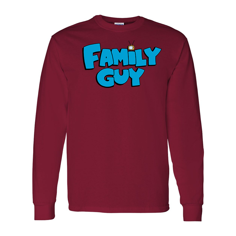 Men's Family Guy Gildan Heavy Cotton Long Sleeve T-Shirt