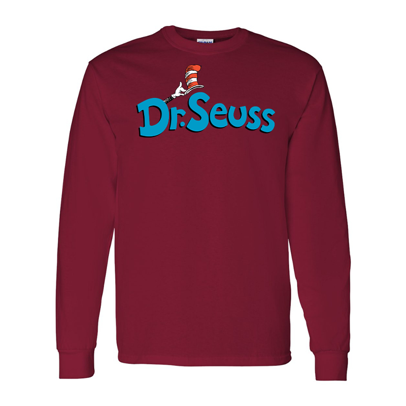 Men's Dr. Seuss Gildan Heavy Cotton Long Sleeve T-Shirt