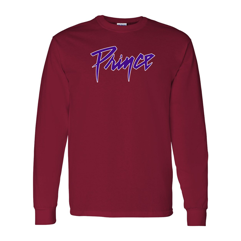 Men's Prince Gildan Heavy Cotton Long Sleeve T-Shirt