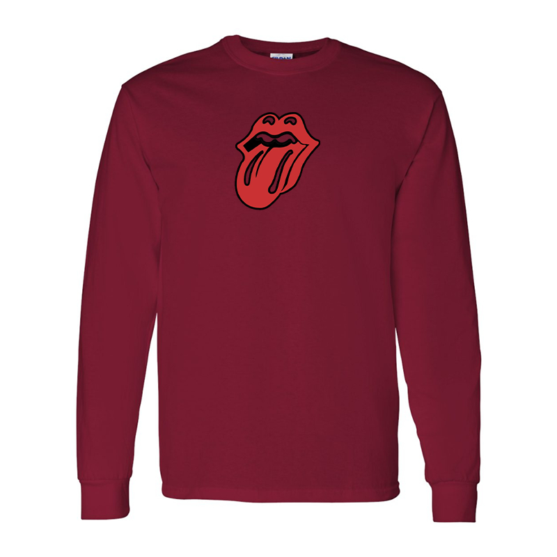 Men's Rolling Stones Gildan Heavy Cotton Long Sleeve T-Shirt