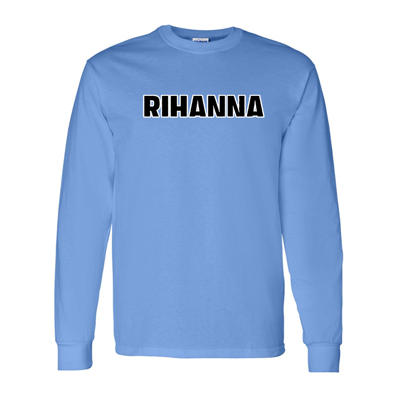 Men's Rihanna Gildan Heavy Cotton Long Sleeve T-Shirt