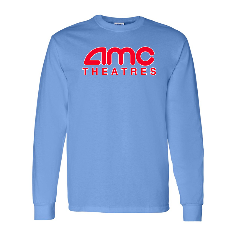 Men's Amc Theatres Gildan Heavy Cotton Long Sleeve T-Shirt