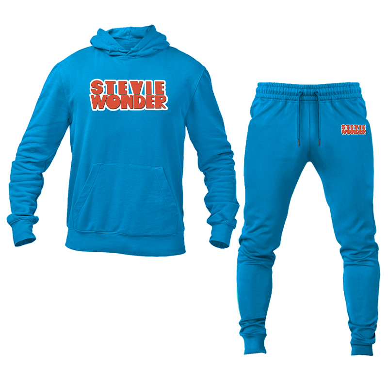 Men's Stevie Wonder  Hoodie and Joggers Set