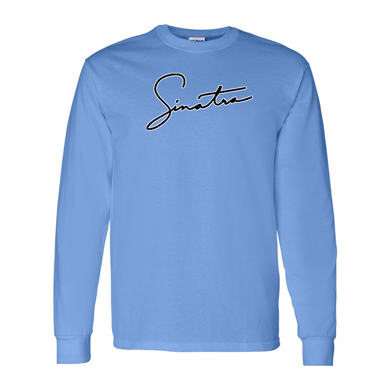 Men's Frank Sinatra Gildan Heavy Cotton Long Sleeve T-Shirt