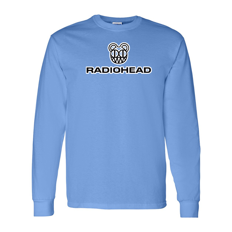 Men's Radiohead Gildan Heavy Cotton Long Sleeve T-Shirt