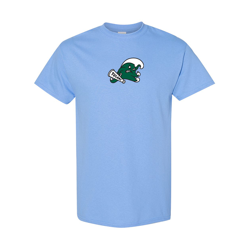 Men's Tulane Green Wave Gildan Heavy Cotton T-Shirt