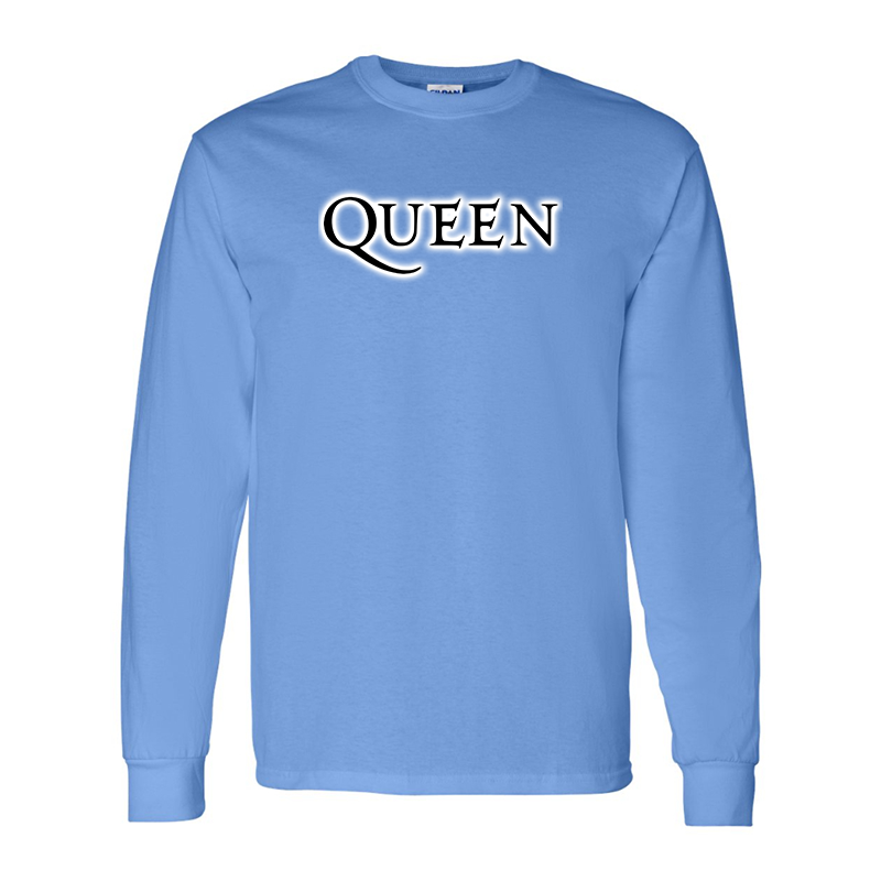 Men's Queen Gildan Heavy Cotton Long Sleeve T-Shirt