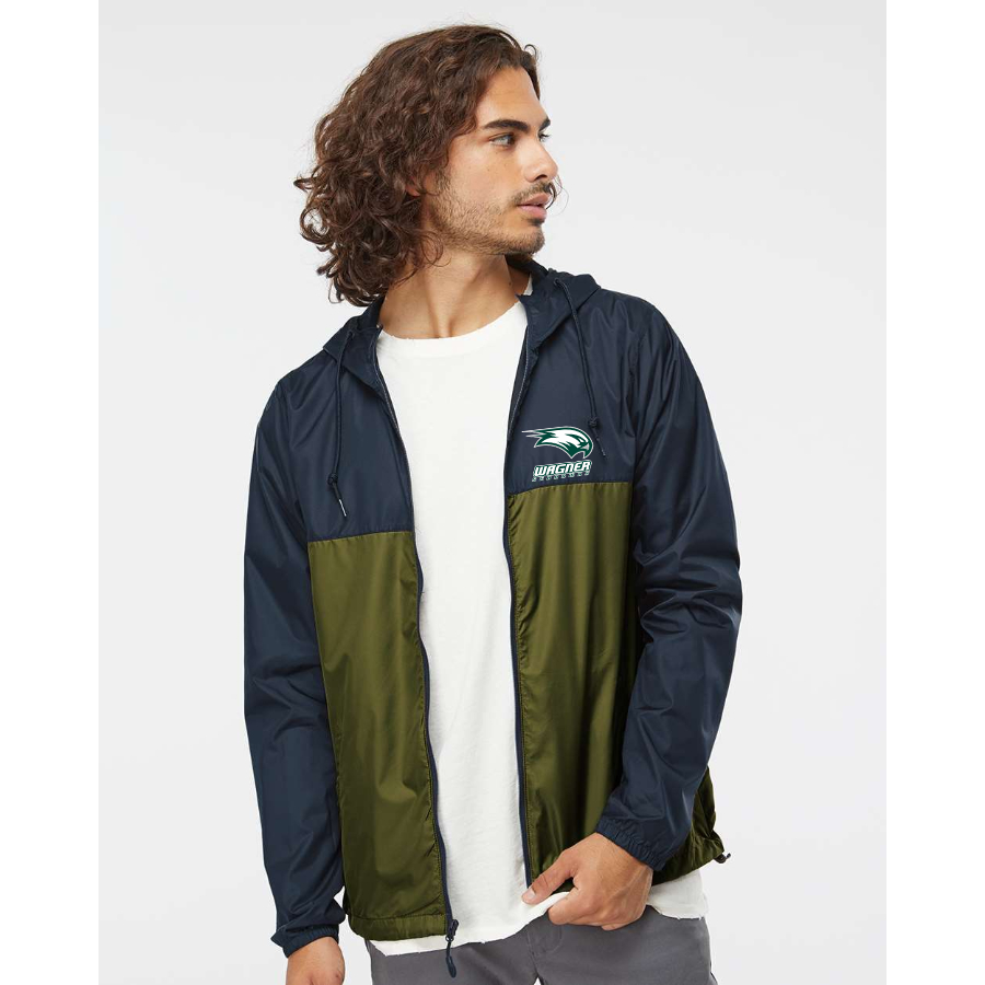 Men's Wagner Seahawks Independent Trading Co Lightweight Windbreaker Full-Zip Jacket