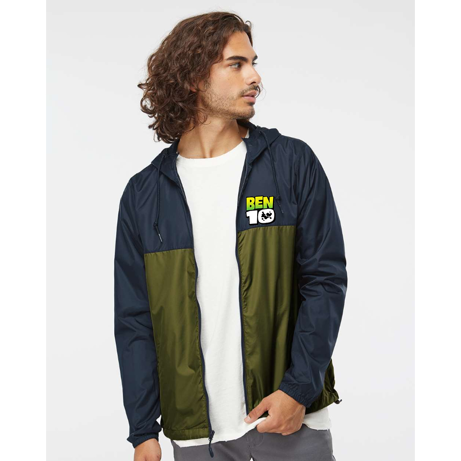 Men's  Ben 10 Independent Trading Co Lightweight Windbreaker Full-Zip Jacket