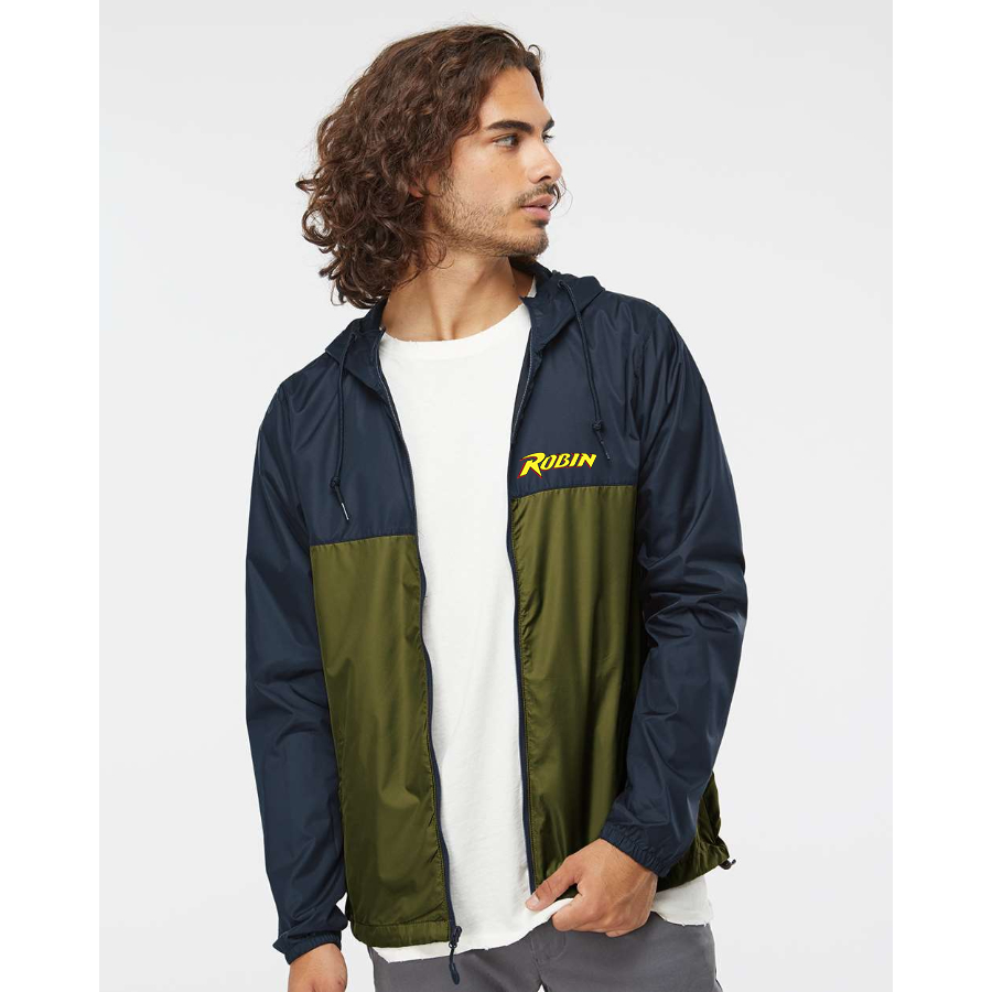 Men's Robin Independent Trading Co Lightweight Windbreaker Full-Zip Jacket