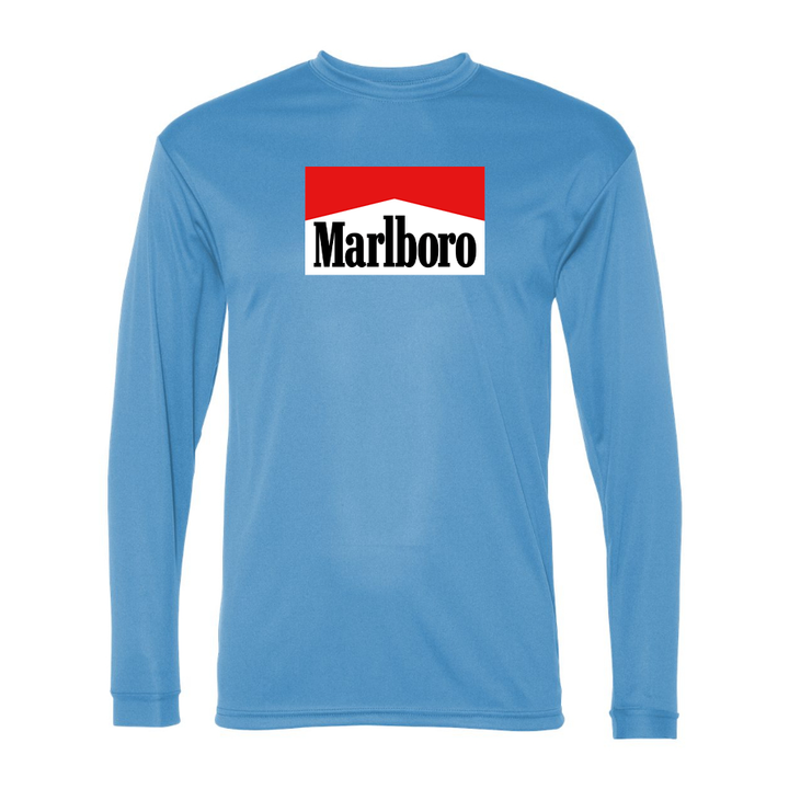 Men's Marlboro Polyester Long Sleeve T-Shirt