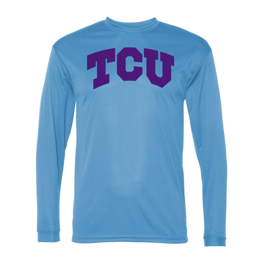 Men's TCU Horned Frogs Performance Long Sleeve T-Shirt