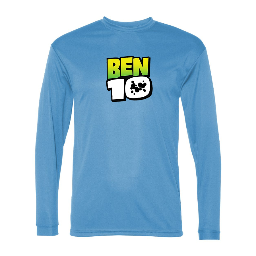 Men's  Ben 10 Polyester Long Sleeve T-Shirt