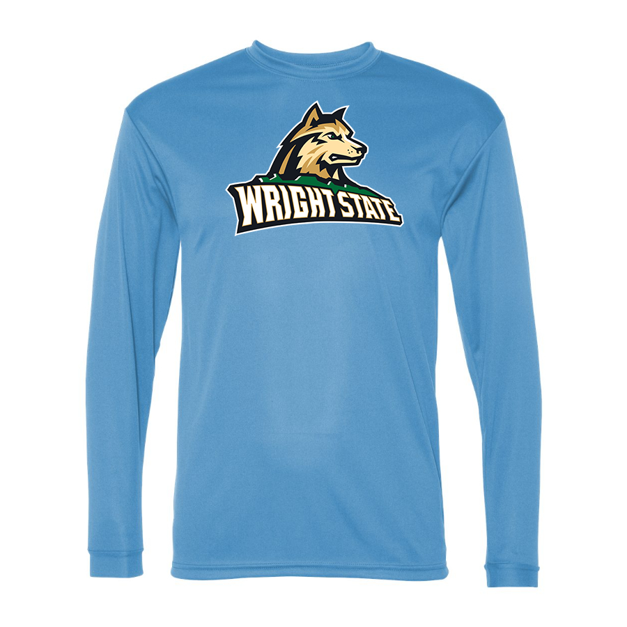 Men's Wright State Raiders  Performance Long Sleeve T-Shirt