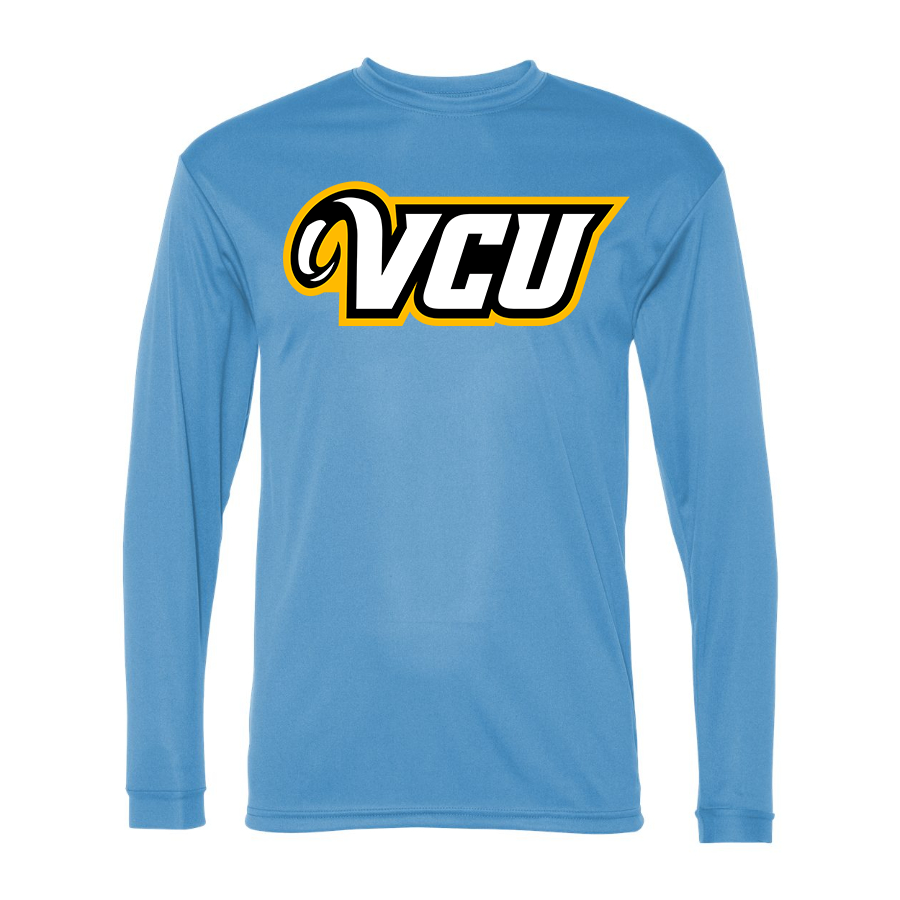 Men's Virginia Commonwealth Rams Polyester Long Sleeve T-Shirt