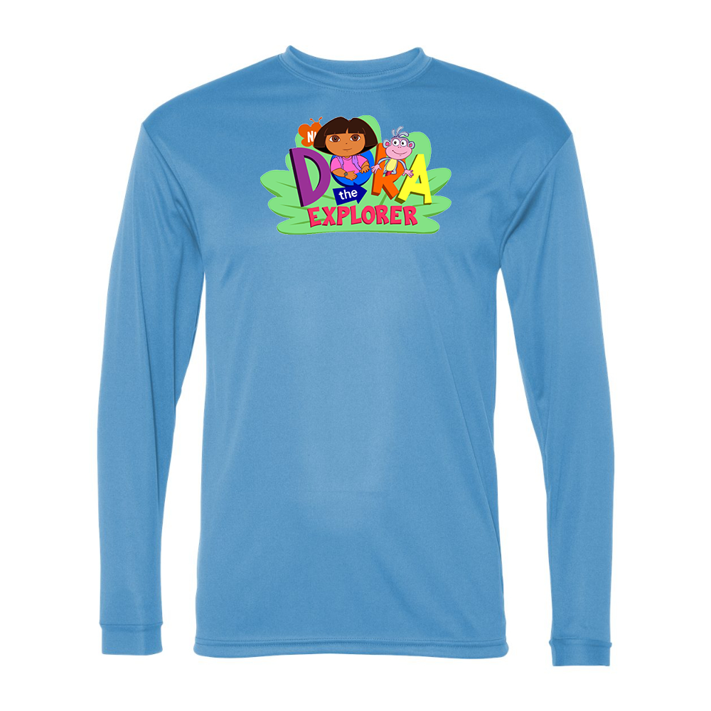 Men's Dora the Explorer Performance Long Sleeve T-Shirt