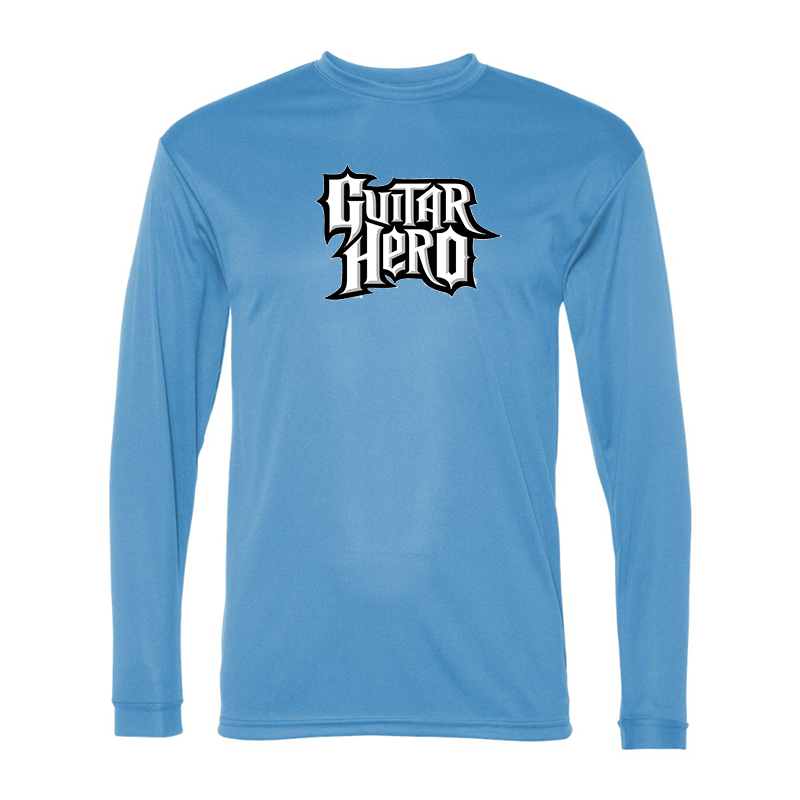 Men's  Guitar hero Performance Long Sleeve T-Shirt