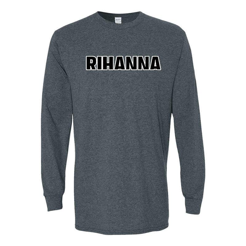 Men's Rihanna Gildan Heavy Cotton Long Sleeve T-Shirt