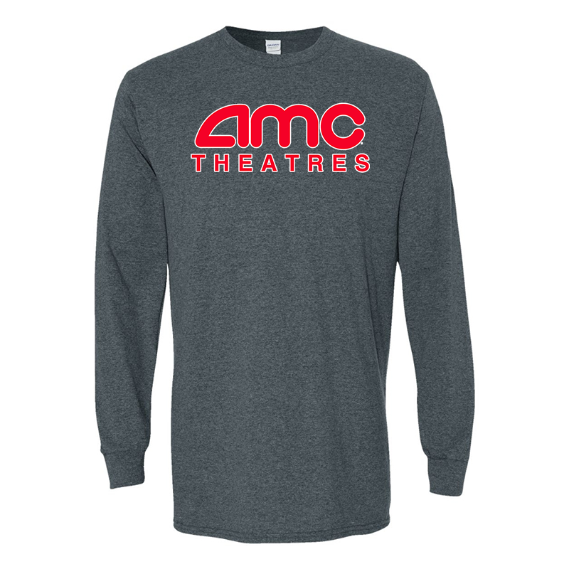 Men's Amc Theatres Gildan Heavy Cotton Long Sleeve T-Shirt