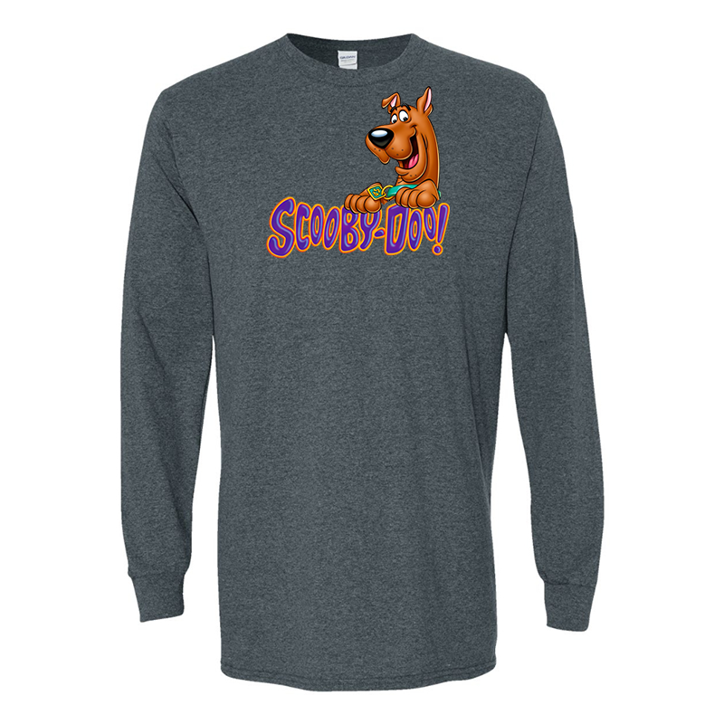 Men's Scooby-Doo Gildan Heavy Cotton Long Sleeve T-Shirt