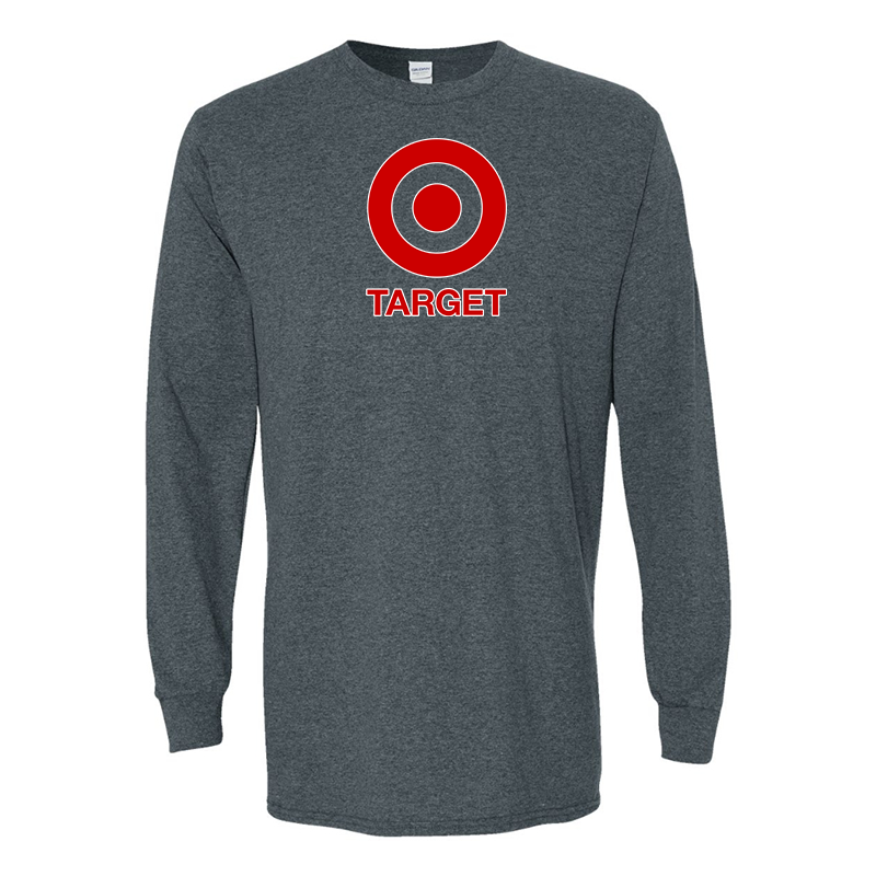 Men's Target Gildan Heavy Cotton Long Sleeve T-Shirt