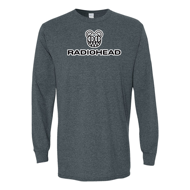 Men's Radiohead Gildan Heavy Cotton Long Sleeve T-Shirt