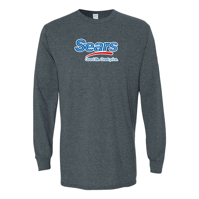 Men's Sears Gildan Heavy Cotton Long Sleeve T-Shirt