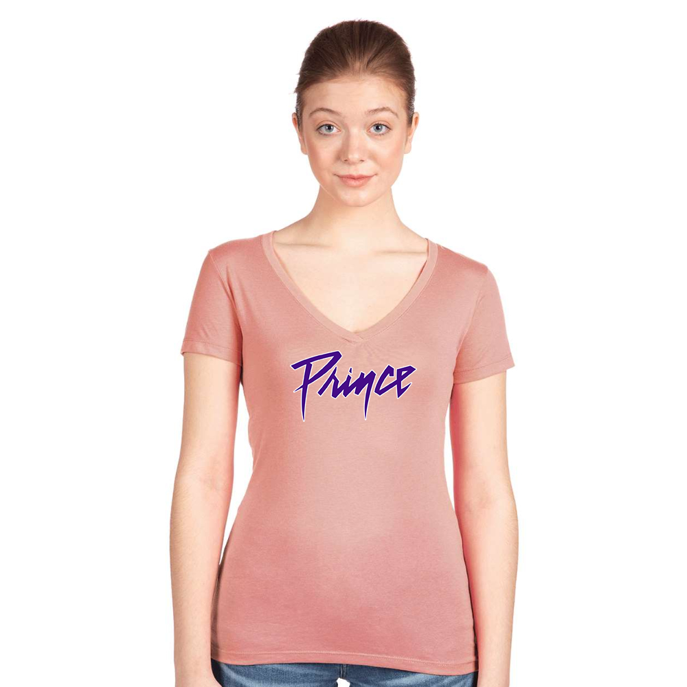 Women's Prince Next Level Ideal V-Neck T-Shirt