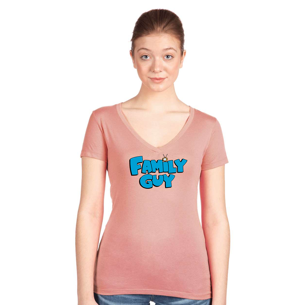 Women's Family Guy Next Level Ideal V-Neck T-Shirt