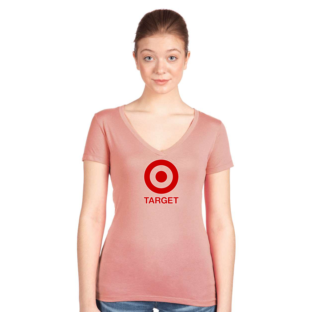 Women's Target Next Level Ideal V-Neck T-Shirt