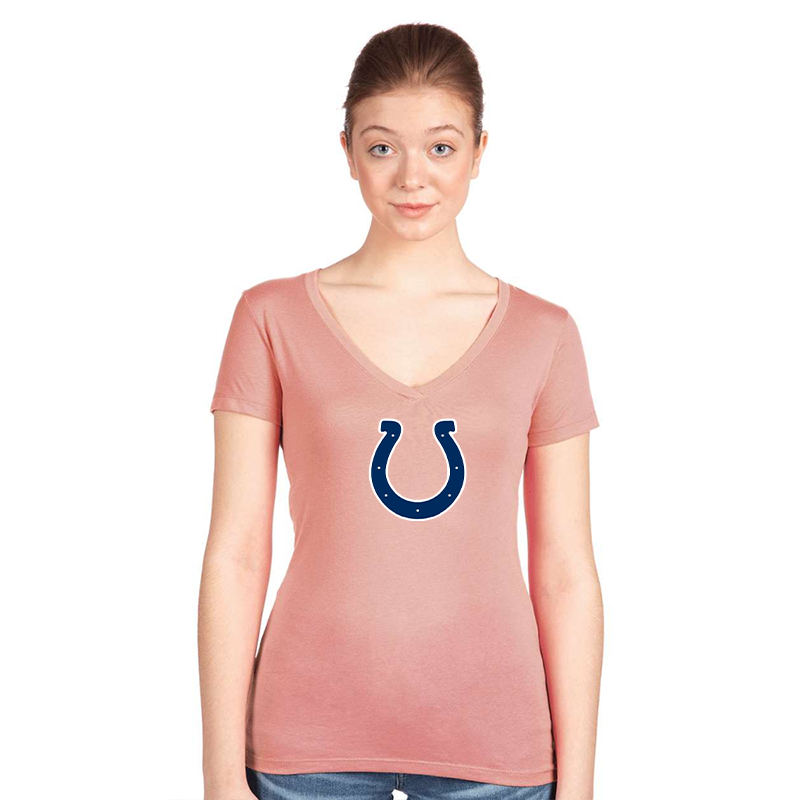 Women's  Indianapolis Colts Next Level Ideal V-Neck T-Shirt