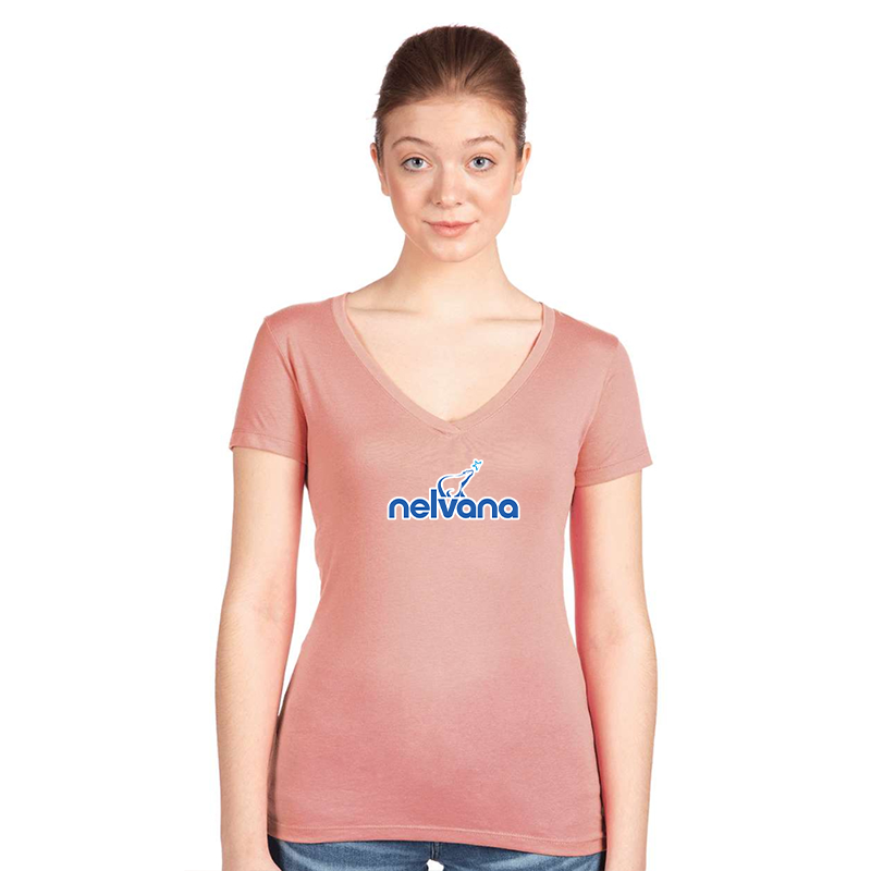 Women's  Nelvana Next Level Ideal V-Neck T-Shirt