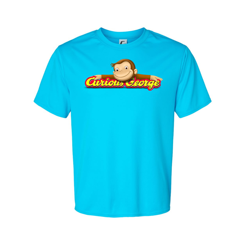 Men's Curious George Performance  T-Shirt