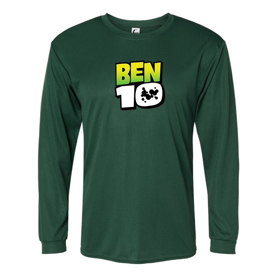 Men's  Ben 10 Polyester Long Sleeve T-Shirt