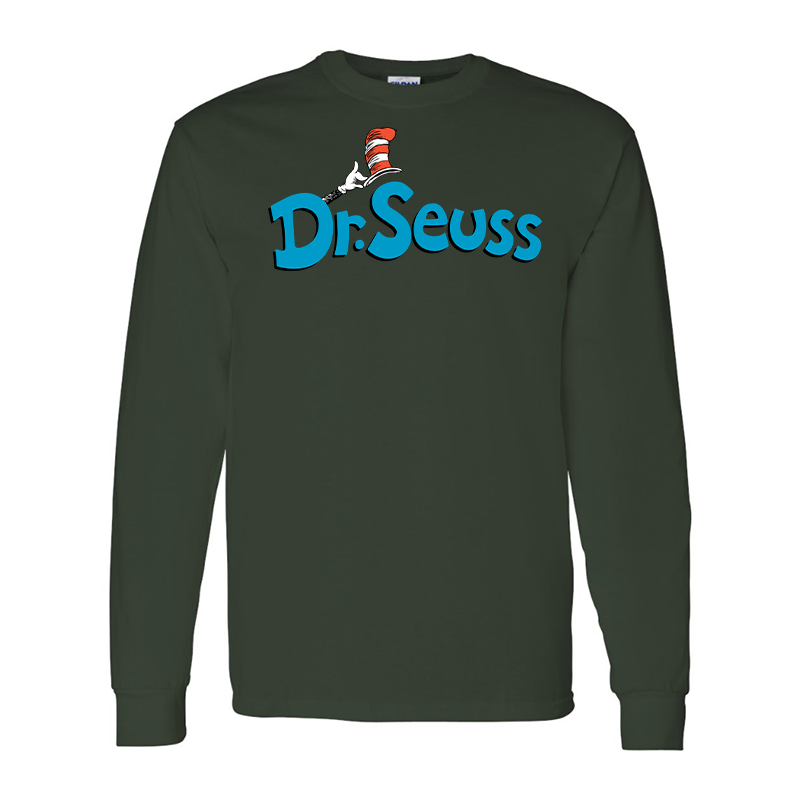 Men's Dr. Seuss Gildan Heavy Cotton Long Sleeve T-Shirt