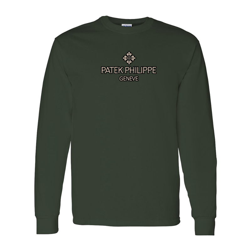 Men's Patek Philippe Gildan Heavy Cotton Long Sleeve T-Shirt