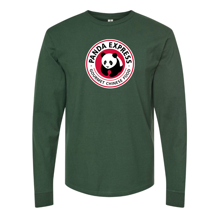 Men's Panda Express Cotton Long Sleeve T-Shirt