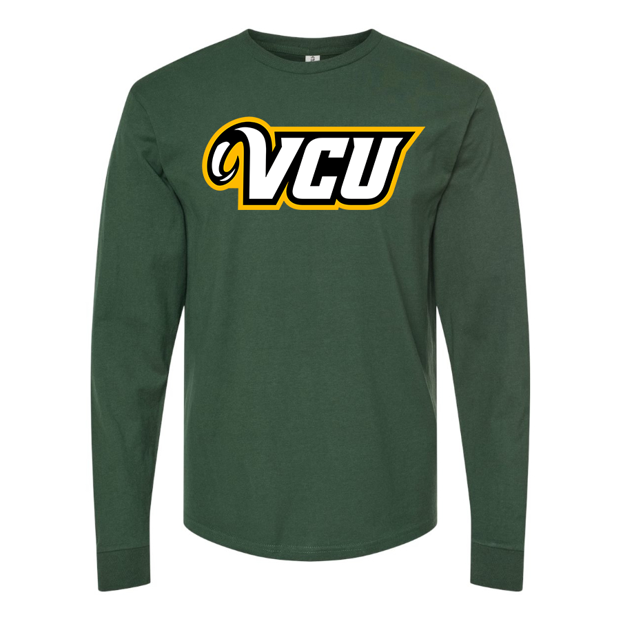 Men's Virginia Commonwealth Rams Cotton Long Sleeve T-Shirt