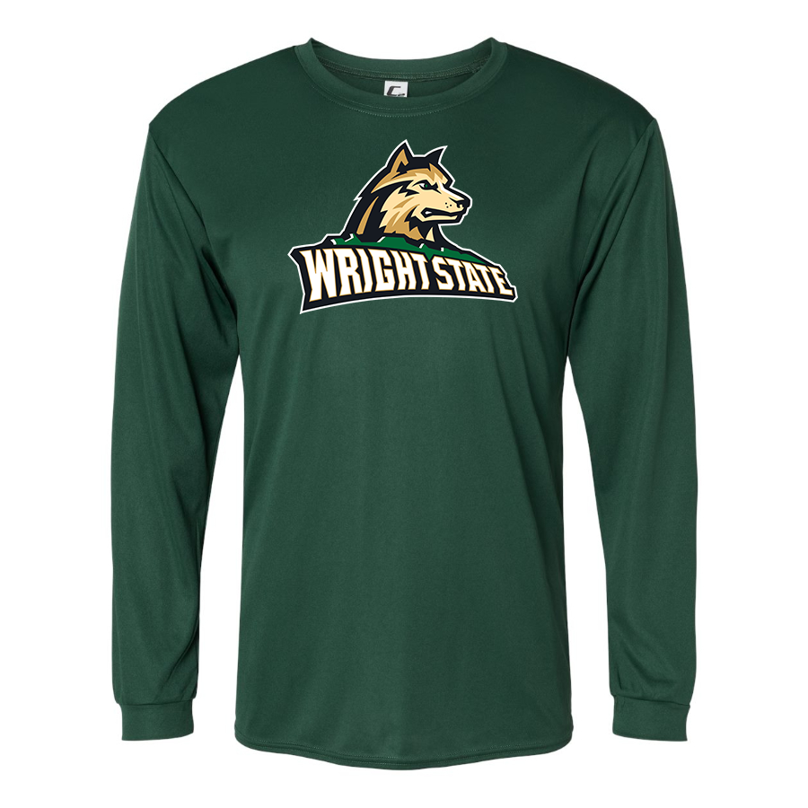 Men's Wright State Raiders  Performance Long Sleeve T-Shirt