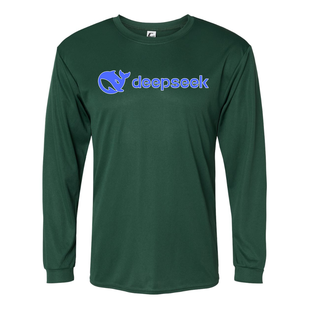 Men's DeepSeek Performance Long Sleeve T-Shirt