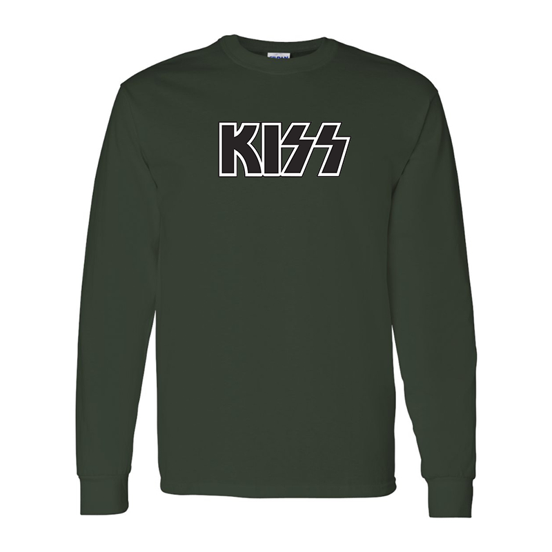 Men's Kiss Gildan Heavy Cotton Long Sleeve T-Shirt